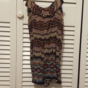 Printed Romper